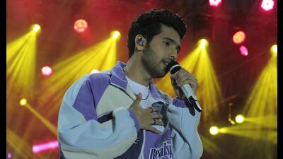 Armaan Malik made Delhi students groove to his music as her performed at Guru Gobind Singh Indraprastha University. (Photos: Manoj Verma/HT)