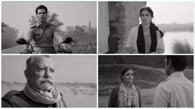 Rajkummar Rao, Bhumi Pednekar, Pankaj Kapur and Dia Mirza in stills from Bheed teaser. Rajkummar Rao, Bhumi Pednekar, Pankaj Kapur and Dia Mirza in stills from Bheed teaser.