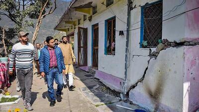 Homes in mountains will also have stricter codes, especially in the wake of subsidence in Uttarakhand’s Joshimath. (PTI) Homes in mountains will also have stricter codes, especially in the wake of subsidence in Uttarakhand’s Joshimath. (PTI)