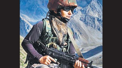 Major Aaina Rana. Major Aaina Rana.
