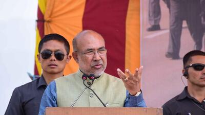 Manipur chief minister N Biren Singh (Manipur govt)