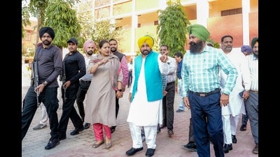 Mann said that the state is all set to hold this mega event which will further put the state on the roadmap of international tourism. (HT Photo)