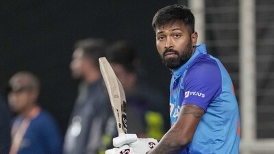 Hardik Pandya before the third T20 cricket match between India and New Zealand (PTI) Hardik Pandya before the third T20 cricket match between India and New Zealand (PTI)