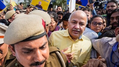 During Monday's hearing, the CBI told the Court that they are not seeking Sisodia's further remand for the next 15 days. (PTI) During Monday's hearing, the CBI told the Court that they are not seeking Sisodia's further remand for the next 15 days. (PTI)