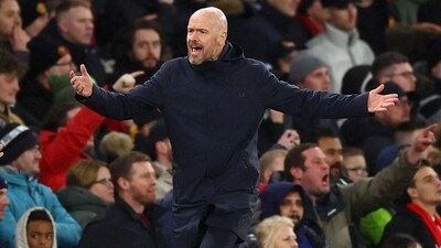 Manchester United manager Erik ten Hag (REUTERS)