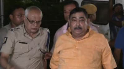 TMC leader Anubarat Mondal is a prime suspect in the Bengal cattle smuggling case (ANI Photo) TMC leader Anubarat Mondal is a prime suspect in the Bengal cattle smuggling case (ANI Photo)