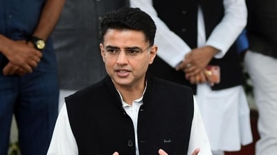 Congress leader Sachin Pilot. (ANI) (HT_PRINT)