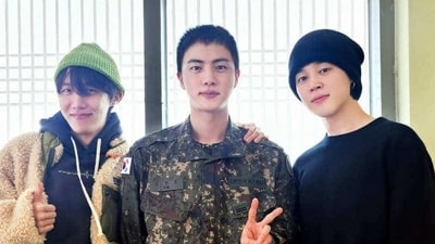 BTS' Jimin on meeting Jin in military with J-Hope.