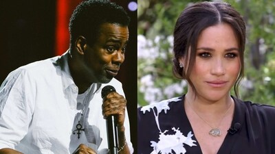 Chris Rock roasted Meghan Markle and the royal family in his new Netflix special. Chris Rock roasted Meghan Markle and the royal family in his new Netflix special.