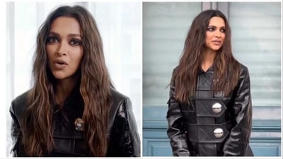 Deepika Padukone at Paris Fashion Week. Deepika Padukone at Paris Fashion Week.