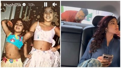 Khushi Kapoor and Varun Dhawan have wished Janhvi Kapoor in their own style. Khushi Kapoor and Varun Dhawan have wished Janhvi Kapoor in their own style.