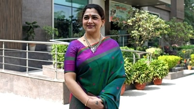 Khushbu Sundar has spoken about her sexual abuse by her father. (ANI) (Ayush Sharma) Khushbu Sundar has spoken about her sexual abuse by her father. (ANI) (Ayush Sharma)