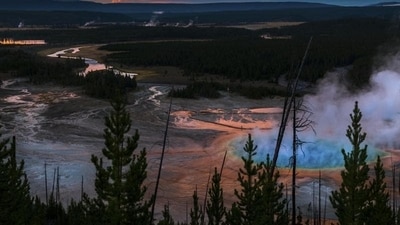 Yellowstone National Park, USA: As the world's first national park, Yellowstone National Park is an iconic destination for nature lovers. From the famous geysers to the abundant wildlife, Yellowstone has something for everyone. (iStockphoto) Yellowstone National Park, USA: As the world's first national park, Yellowstone National Park is an iconic destination for nature lovers. From the famous geysers to the abundant wildlife, Yellowstone has something for everyone. (iStockphoto)