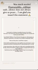 Taking to her Instagram Stories, Kangana shared a note.