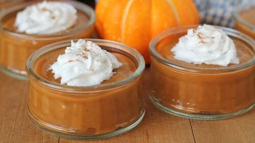 Coconut Pumpkin Pudding Coconut Pumpkin Pudding