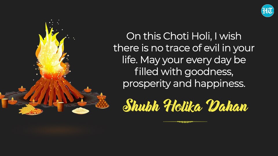 Happy Choti Holi 2023. (HT Photo) Happy Choti Holi 2023. (HT Photo)