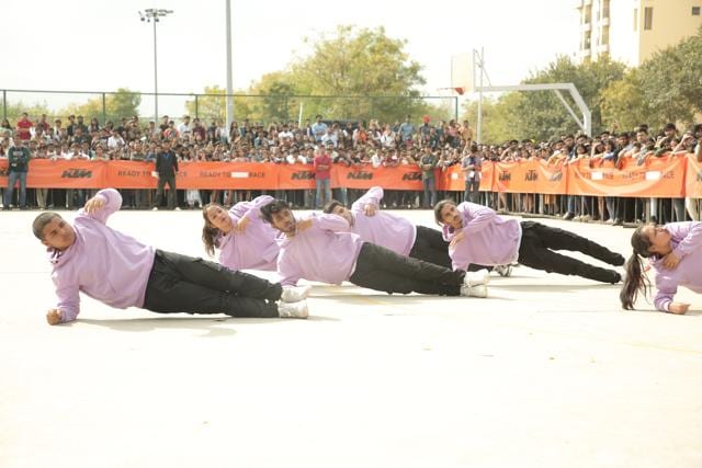 A number of competitions spread over the three days saw students enjoy every bit of the fest.