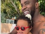 Sean Combs with daughter Love Sean.