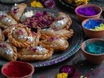 On the occasion of Holi, here are three Gujiyas you can try making at home and serve with love to your family and friends. On the occasion of Holi, here are three Gujiyas you can try making at home and serve with love to your family and friends.