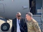 U.S. Defense Secretary Lloyd Austin arrives in Iraq 