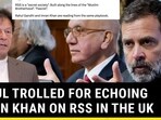 RAHUL TROLLED FOR ECHOING IMRAN KHAN ON RSS IN THE UK