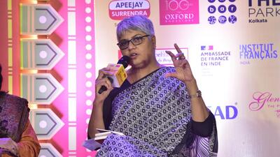 Mani Rao, translator, Saundarya Lahari (Courtesy the Apeejay Kolkata Literary Festival 2023) Mani Rao, translator, Saundarya Lahari (Courtesy the Apeejay Kolkata Literary Festival 2023)