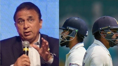 Sunil Gavaskar (left) Sunil Gavaskar (left)