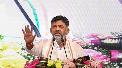 Karnataka Congress President DK Shivakumar. (PTI Photo) Karnataka Congress President DK Shivakumar. (PTI Photo)