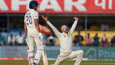 Nathan Lyon makes an appeal against Umesh Yadav during Indore Test (PTI) Nathan Lyon makes an appeal against Umesh Yadav during Indore Test (PTI)