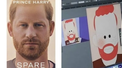 Prince Harry's memoir Spare was satirically renamed as WAAAGH.