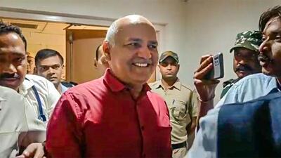 The ED team questioned Manish Sisodia for almost six hours between 11am and 5pm, officials said, adding his questioning is likely to continue for a couple more days. (PTI) The ED team questioned Manish Sisodia for almost six hours between 11am and 5pm, officials said, adding his questioning is likely to continue for a couple more days. (PTI)