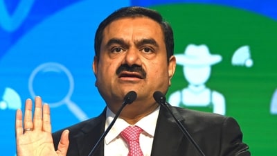 Adani group said on Tuesday it prepaid share-backed financing of   ₹73.74 billion. (AP)