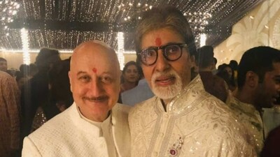 When Anupam Kher threw tantrums in a Chennai studio but Amitabh Bachchan remained quiet. When Anupam Kher threw tantrums in a Chennai studio but Amitabh Bachchan remained quiet.