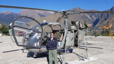 Group Captain Dhami was commissioned in the year 2003 as a Helicopter pilot and has over 2800 hours of flying experience Group Captain Dhami was commissioned in the year 2003 as a Helicopter pilot and has over 2800 hours of flying experience