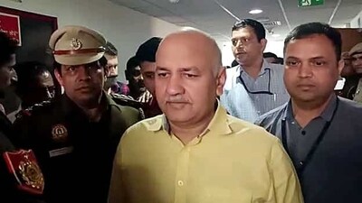 Former Delhi deputy chief minister Manish Sisodia. (ANI) Former Delhi deputy chief minister Manish Sisodia. (ANI)