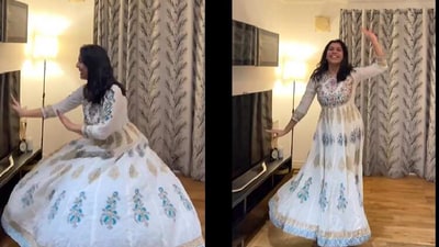 Woman dances to Saiyaan by Kailash Kher. (Instagram/@Rama_mulay) Woman dances to Saiyaan by Kailash Kher. (Instagram/@Rama_mulay)