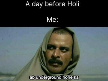 Holi 2023: Memes you can share with your friends Holi 2023: Memes you can share with your friends