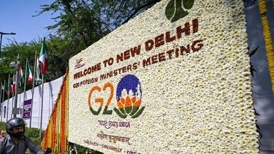 Self reliance plus solidarity is health message to G-20 (Sanchit Khanna/ Hindustan Times) Self reliance plus solidarity is health message to G-20 (Sanchit Khanna/ Hindustan Times)
