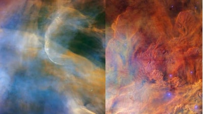 European Space Agency shares pictures to wish Holi. (Instagram/@europeanspaceagency) European Space Agency shares pictures to wish Holi. (Instagram/@europeanspaceagency)