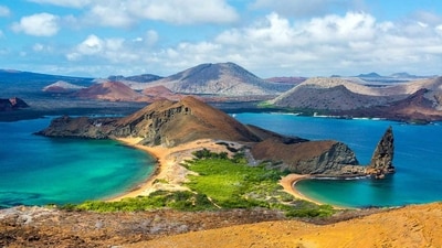 Galapagos Islands, Ecuador: The Galapagos Islands are a group of volcanic islands off the coast of Ecuador. This unique archipelago is home to a diverse array of wildlife, including giant tortoises, blue-footed boobies, and sea lions. &nbsp; (Pexels)