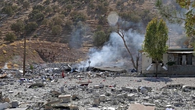 A drone strike killed four people in government-held eastern Syria on Wednesday in an area controlled by Iran-backed factions (AFP/Representational image)