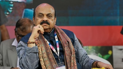 Bommai said the way Rahul Gandhi speaks on foreign soil makes me doubt his integrity. (PTI) Bommai said the way Rahul Gandhi speaks on foreign soil makes me doubt his integrity. (PTI)