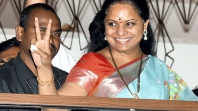 Kavitha issued a statement and clarified that she will have to take legal opinion on whether she will attend ED's questioning on March 9. (PTI)