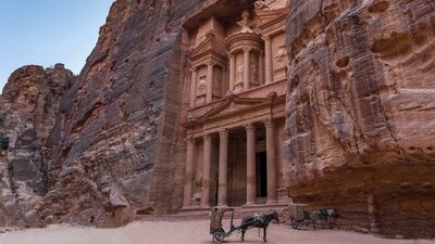 Petra, Jordan: This ancient city is located in the Jordanian desert and is renowned for its remarkable rock-cut architecture. Petra is a must-see for any traveller and is one of the most impressive archaeological sites in the world. &nbsp; (Pexels)