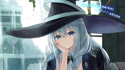 Wandering Witch - The Journey of Elaina, also known as Majo no Tabitabi, is a gentle and beguiling tale of a young witch's travels. (Jougi Shiraishi) Wandering Witch - The Journey of Elaina, also known as Majo no Tabitabi, is a gentle and beguiling tale of a young witch's travels. (Jougi Shiraishi)
