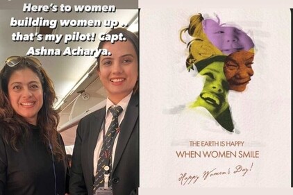 Kajol shared several inspirational messages for Women's Day. Kajol shared several inspirational messages for Women's Day.