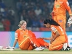 Mumbai, Mar 04 (ANI): Gujarat Giants Captain Beth Mooney is retired hurt during the inaugural Women's Premier League (WPL) match against Mumbai Indians, at Dr DY Patil Sports Academy, in Mumbai on Saturday. (ANI Photo)
Mumbai, Mar 04 (ANI): Gujarat Giants Captain Beth Mooney is retired hurt during the inaugural Women's Premier League (WPL) match against Mumbai Indians, at Dr DY Patil Sports Academy, in Mumbai on Saturday. (ANI Photo)