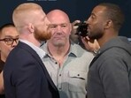Bo Nickal had overpowered Jamie Pickett through submission in round one of middleweight match in UFC 285 at T-Mobile Arena in Las Vegas., last Saturday. Bo Nickal had overpowered Jamie Pickett through submission in round one of middleweight match in UFC 285 at T-Mobile Arena in Las Vegas., last Saturday.