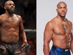 Jon Jones(left); Ciryl Gane Jon Jones(left); Ciryl Gane