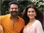 Kriti Sanon and Prabhas will be seen as Sita and Ram in Om Raut's Adipurush. Kriti Sanon and Prabhas will be seen as Sita and Ram in Om Raut's Adipurush.